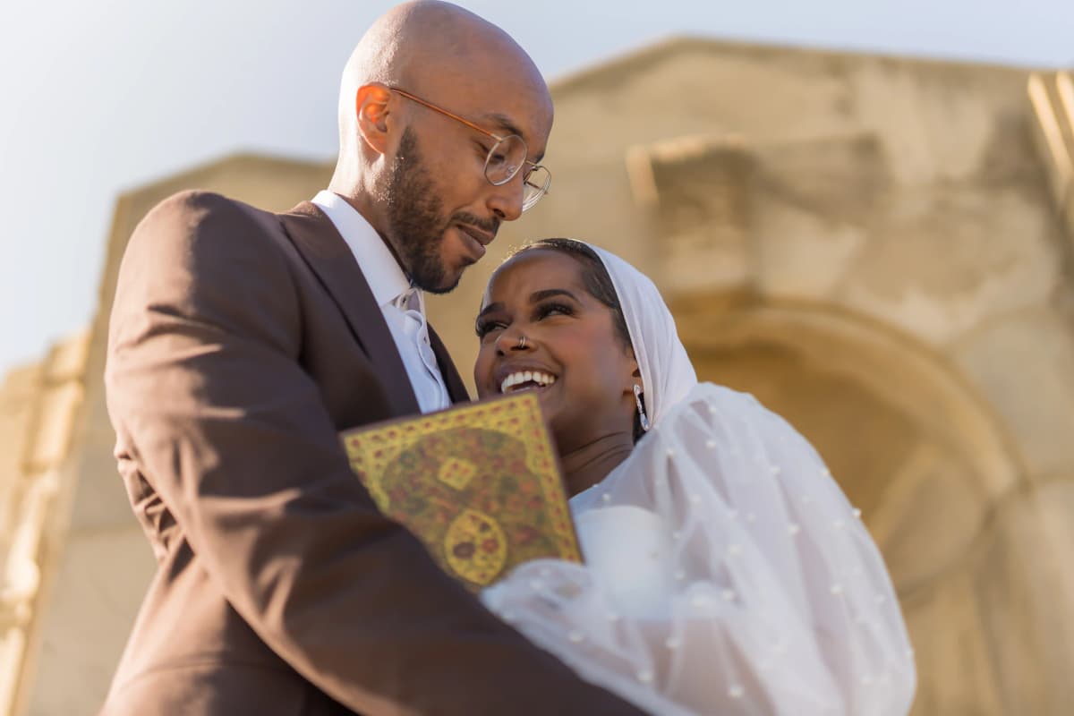 BRAZN engagement photo at R.C. Harris