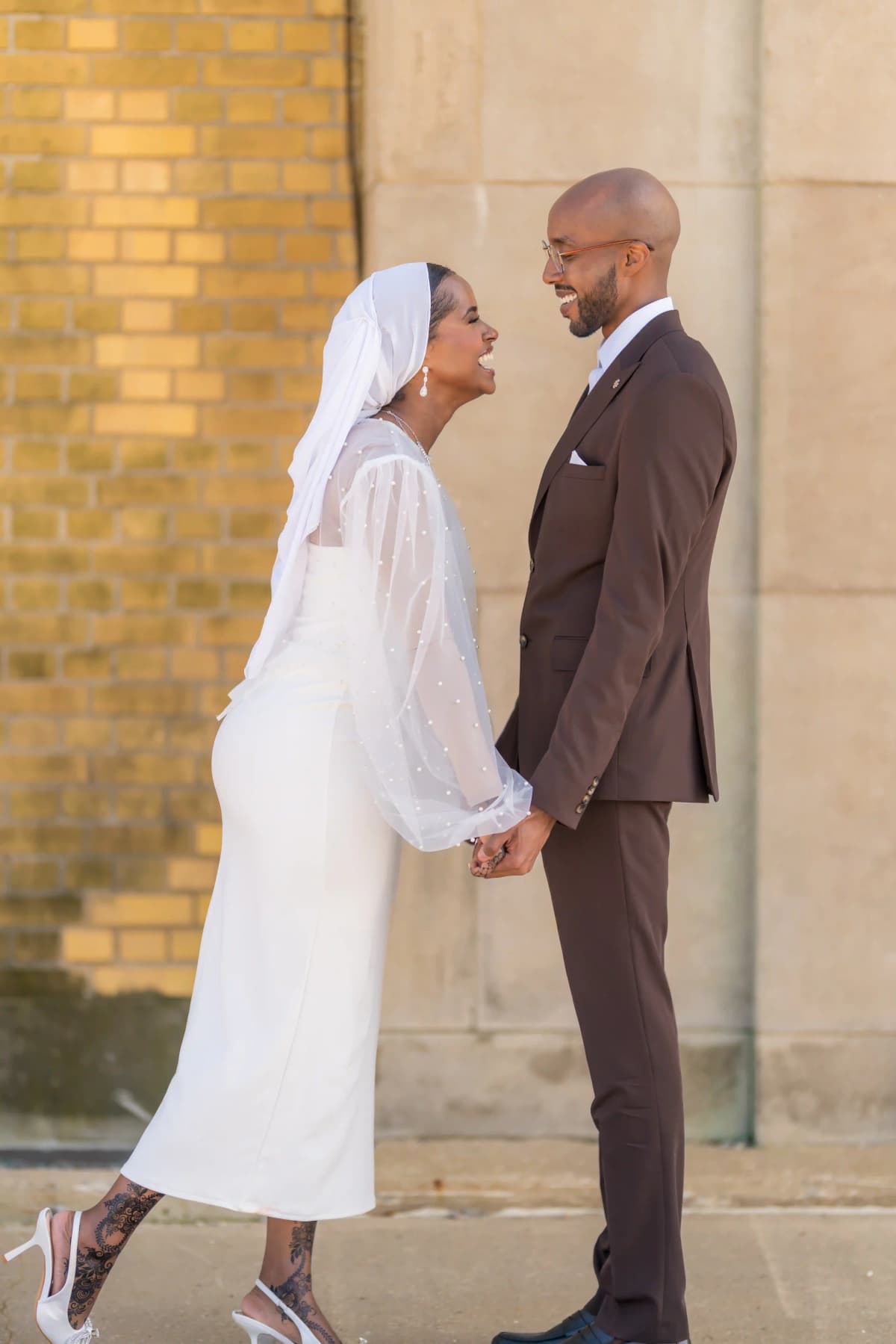 BRAZN engagement portrait at R.C. Harris